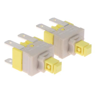 E-Switch Pa512C Самоблокирующийся переключатель 4-контактный кнопка питания для посудомоечной машины и пылесоса