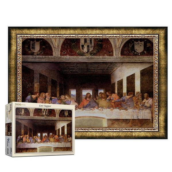 Пазл «Тайная вечеря» PL2110, разные цвета, 2000 деталей Пазл, Детские игры, Развивающие игрушки
