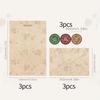 9 pcs Vintage envelope set retro girl art confession love letter greeting card paper