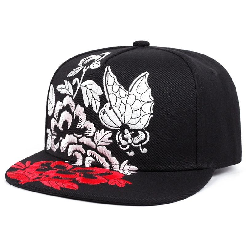 Молодежные бейсболки-снэпбэки с принтом в китайском стиле, задающие тренд, весенне-осенние, для улицы, регулируемые, повседневные, шляпа от солнца