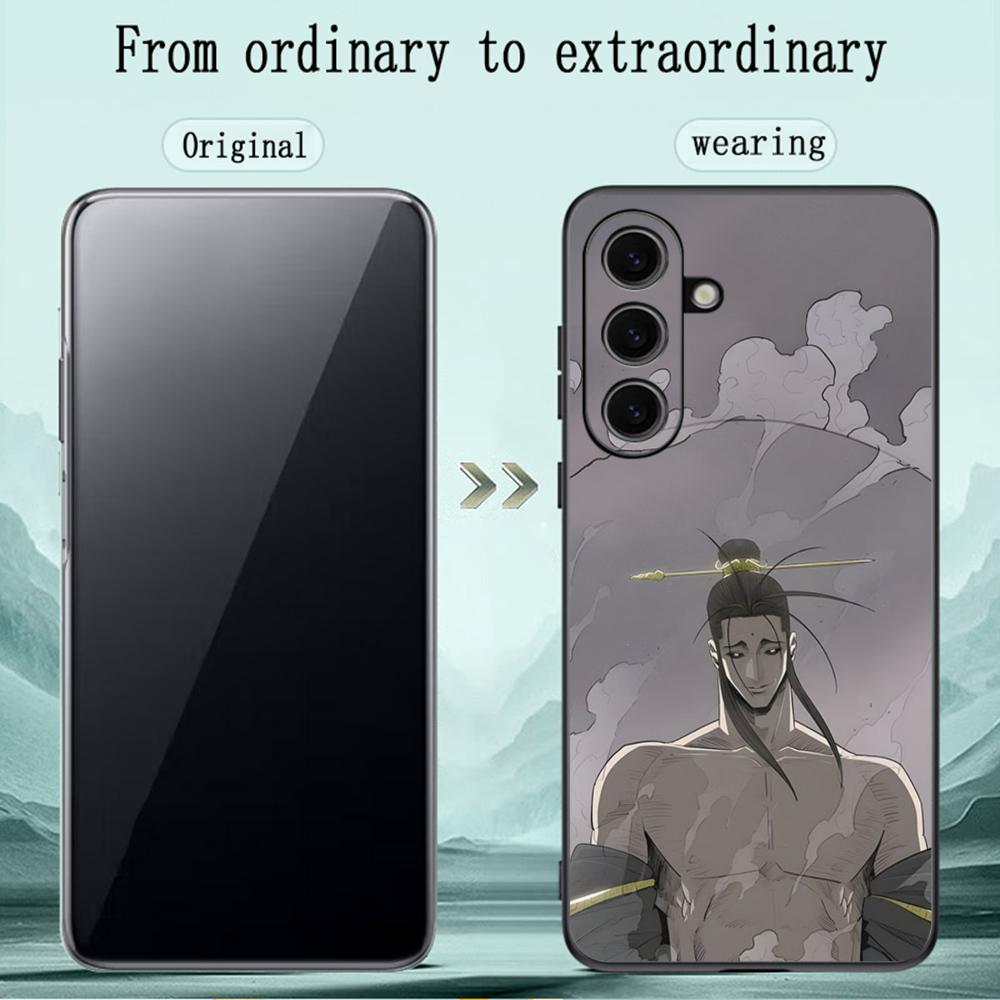 Комикс Северный Клинок модный плакат Чехол для телефона для Samsung Galaxy S26 S25 S24 S23 S22 S21 Plus Ultra Note20 Мягкий Черный