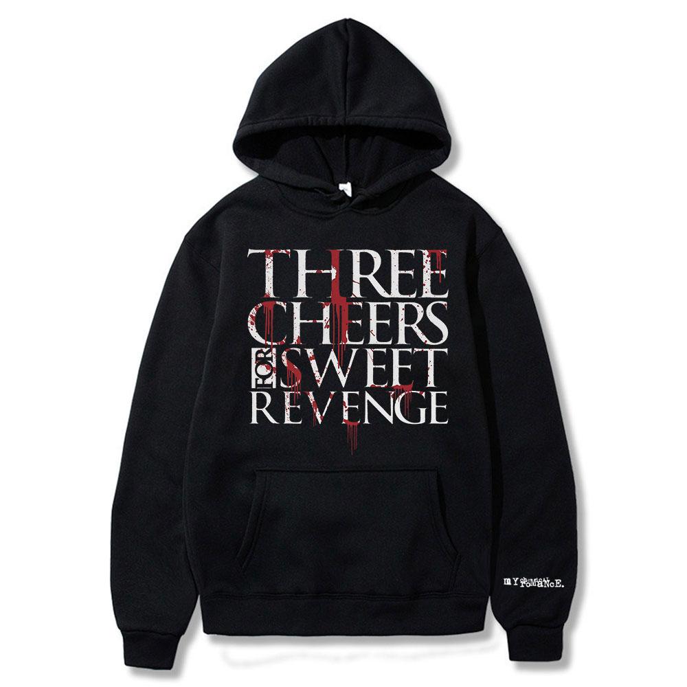 My Chemical Romance Hoodies Three Cheers for Sweet Revenge Vintage Hooded Sweatshirts Men Women Casual Long Sleeves Pullovers