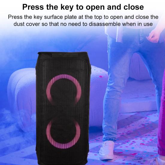 Чехол для защиты от пыли, водонепроницаемый чехол для динамика, устойчивый к царапинам, сетчатая ткань, простая установка, защитный чехол для динамика JBL Partybox 310