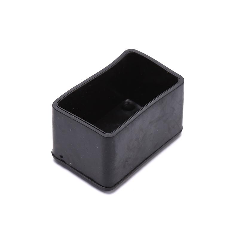 8 шт. Прямоугольные силиконовые колпачки для ног стула нескользящие крышки для ног стола носки протектор