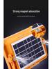 Solar-Powered Portable Floodlight for Outdoor Camping and Emergency Lighting