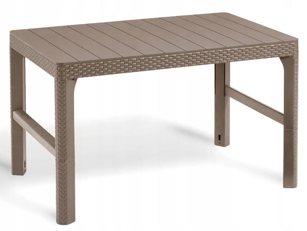 Stolik Stół Ogrodowy Na Taras Balkon Kawowy Regulowany 2W1 KETER 