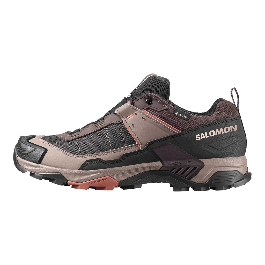 SALOMON X ULTRA 5 Тканевая Амортизация Устойчивая к истиранию Водонепроницаемая и дышащая Поддержка 491027