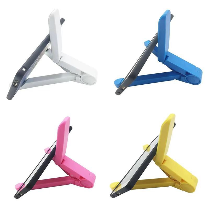 1 шт. Подставка для планшета, удобная для переноски, выдвижная подставка, складной держатель для сотового телефона, пластиковый материал, многоцветный