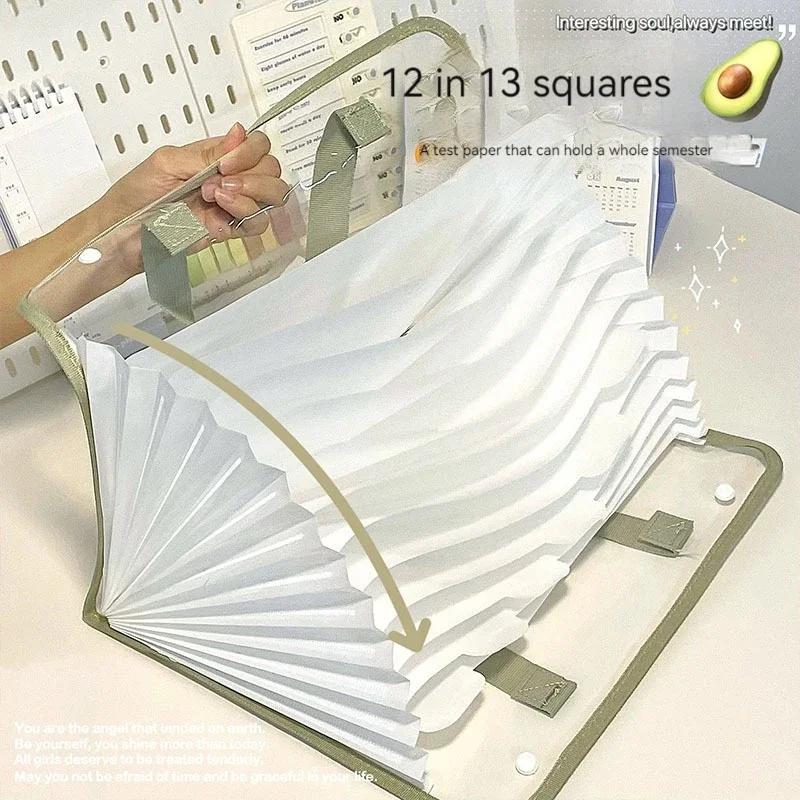 Папки-карманы формата А4, Портативная сумка-органайзер для бумаги, держатель для книг, пенал, сумки для хранения, папка-органайзер для документов
