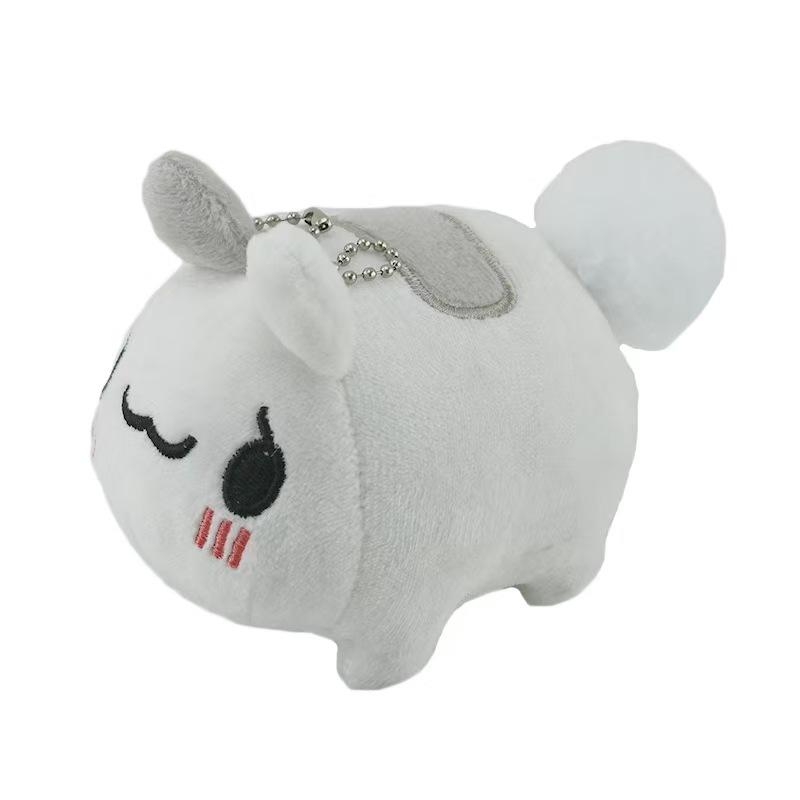 Bugcat Capoo Plush Toys Keychain Cute Blue Cat Erpillar Soft  Stuff Animal Bag Accessories Pendant For Birthday Gift