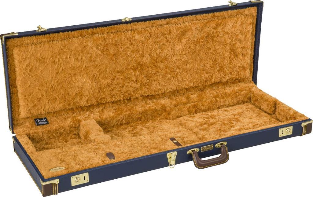 Fender Classic Series Wood Case for StratTele, Navy Blue