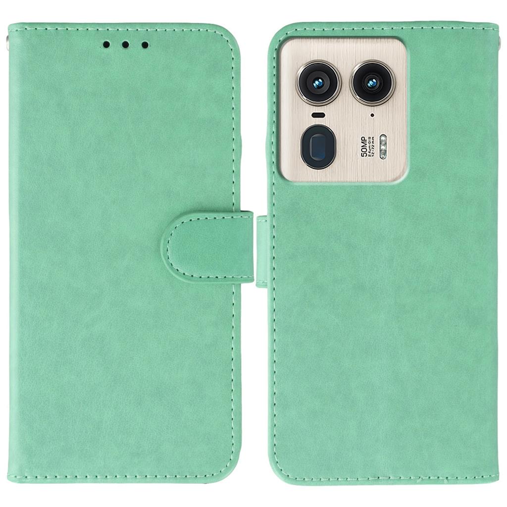 Чехол-книжка из ПУ кожи для Motorola Edge 50 Ultra 5G/Moto X50 Ultra 5G с ремешком