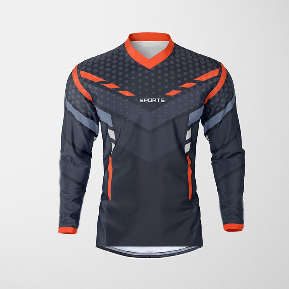 SPORT Speed Surrender Дышащая Быстросохнущая Внедорожная Мотоциклетная Одежда Мужская Женская Длинная Футболка Горный Велосипед Снаряжение Футболка