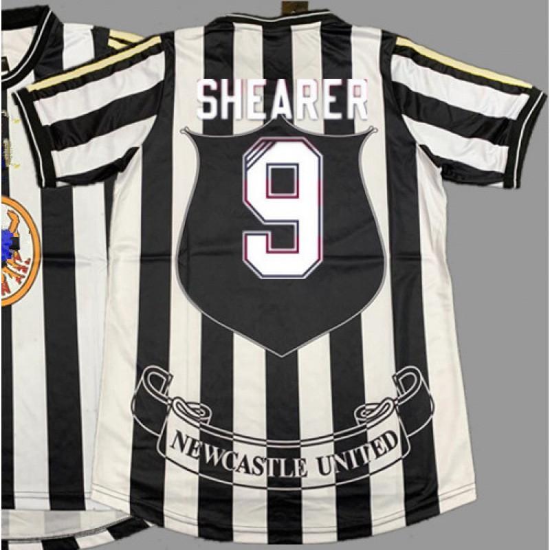 Retro Newcastle United Football Jersey Short Long Sleeve Soccer Shirt Men Women Sports Training