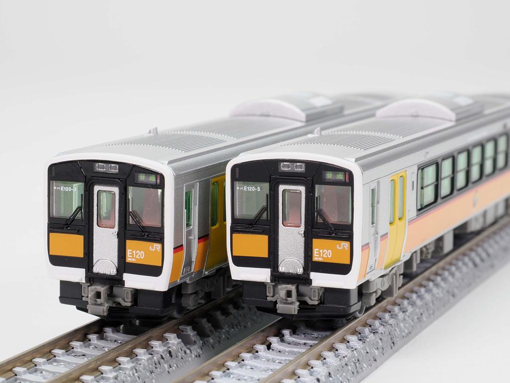 TOMYTEC Railway Collection JR Kiha E120 Series Ban'etsu West Line 2-Car Set Diorama Supplies 336365