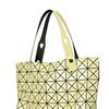 ISSEY MIYAKE Prism PVC Resin Tote Bag, Shopping Bag, Shoulder Bag, Handbag Unisex Yellow BB51-AG523-50