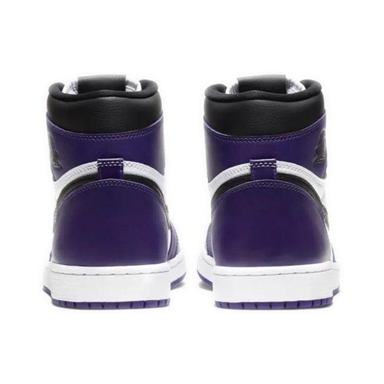 Кроссовки унисекс Air Jordan 1 Retro High OG Court Purple 2.0 Белый Черный 555088-500