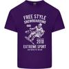 Freestyling Snowboarding Snowboard Unisexs Light Cotton TShirt