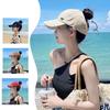 Korean Style Empty Top Baseball Cap Cotton Peaked Cap Versatile Sun Hat Men