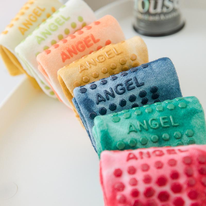 Носки для йоги Профессиональные силиконовые нескользящие спортивные носки для танцев с низким вырезом Хлопковые дышащие носки для фитнеса, тренажерного зала, йоги, балета, пилатеса