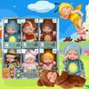 1 комплект кукол-симуляций принцесс, игрушка для детей, куклы Kawaii, подарок для девочки, кукла, мультяшная игрушка в виде животного, мини-серия милых спящих детей