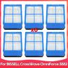 Compatible For ( Bissell CrossWave OmniForce 3882 ) Vacuum Cleaner Replacement Parts Accessories Roller Soft Brush Hepa Filter