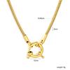 Изящные украшения из нержавеющей стали с покрытием 18K золотом PVD, многоцветные подвески-шармы с натуральными камнями для изготовления браслетов и ожерелий своими руками