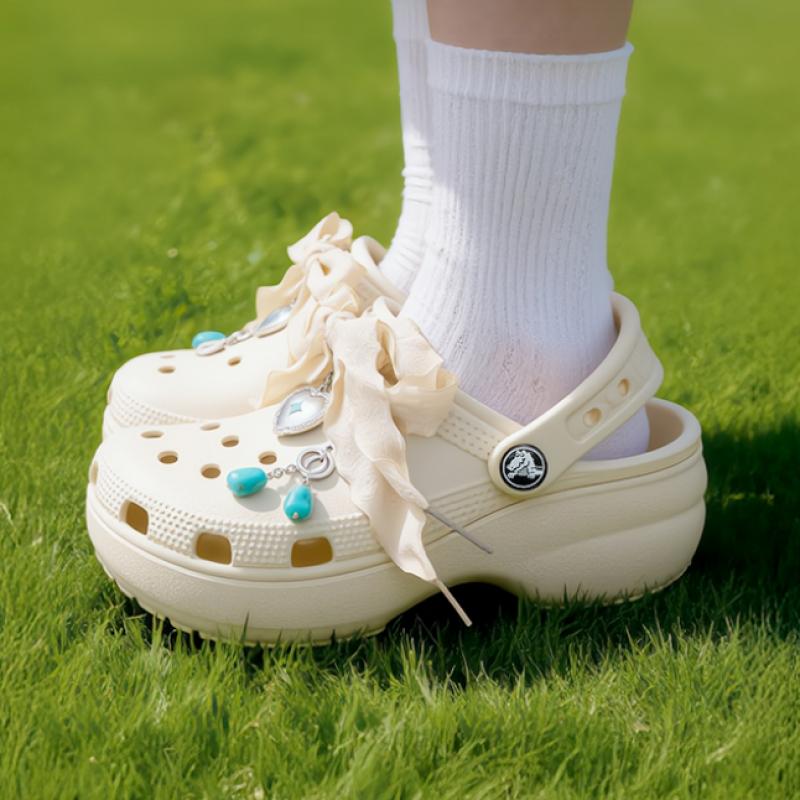 Crocs Классическая платформа Кость 206750 2y2