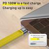 USB to Type-C PD 100W Fast Charging 10Gbps FPC Soft Data Cable,Cable Length: 13.8cm