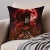 anime dark Anime HHellsing UUltimate Cushion Cover Pillowcase Antidustmite Invisible Zipper Short Plush Sofa Cushion