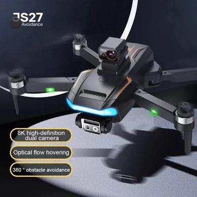 JS27 Дрон 8K 5G GPS Профессиональная HD Аэрофотосъемка Двойная камера Всенаправленный квадрокоптер для предотвращения препятствий