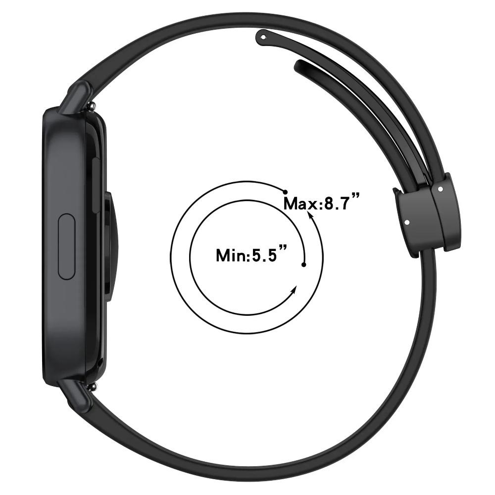 Магнитный силиконовый ремешок 22/20 мм для Amazfit T-Rex3 Pro 48/44 мм/Helio/Balance 2/Active 2 Браслет Часы Huawei 5/GT6/5 46 мм