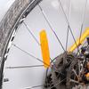 GUB Plastic Rim Reflector Stable High Strength Anti Rust Spoke Warning Reflector for Cycling