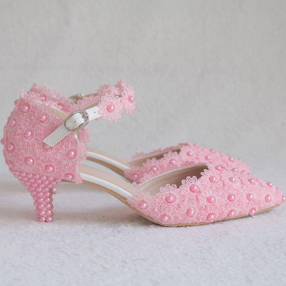 Босоножки женские кружевные 5 см с острым носком на высоком каблуке женские босоножки белые кружевные большого размера на низком каблуке свадебные туфли туфли подружки невесты