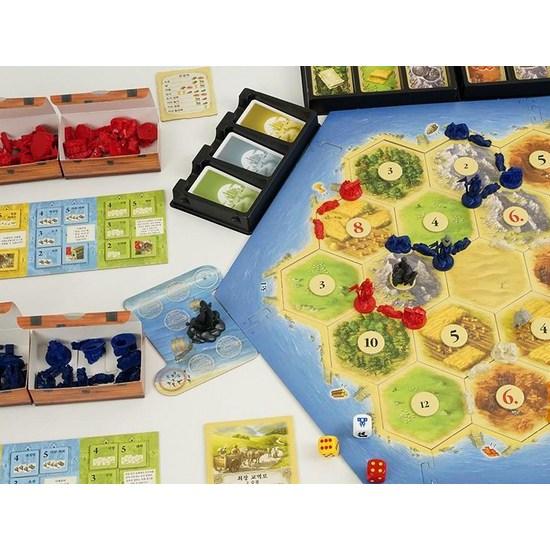 Korea Board Games Catan Expansion Cities and Knights, Popular Korean Game