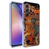 Halloween Fall Art Witch Cat Phone Case for Samsung A17 A37 A57 A07 A16 A26 A36 A56 A06 A02S A12 A22 A32 A52S A04S A14 A24 A34 A