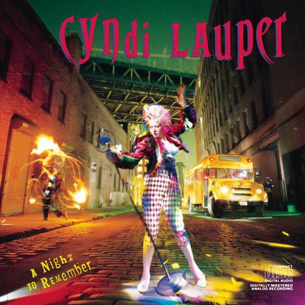 CD CYNDI LAUPER - Night to Remember EK44318 Epic 1989 US Dance & Electronica Used