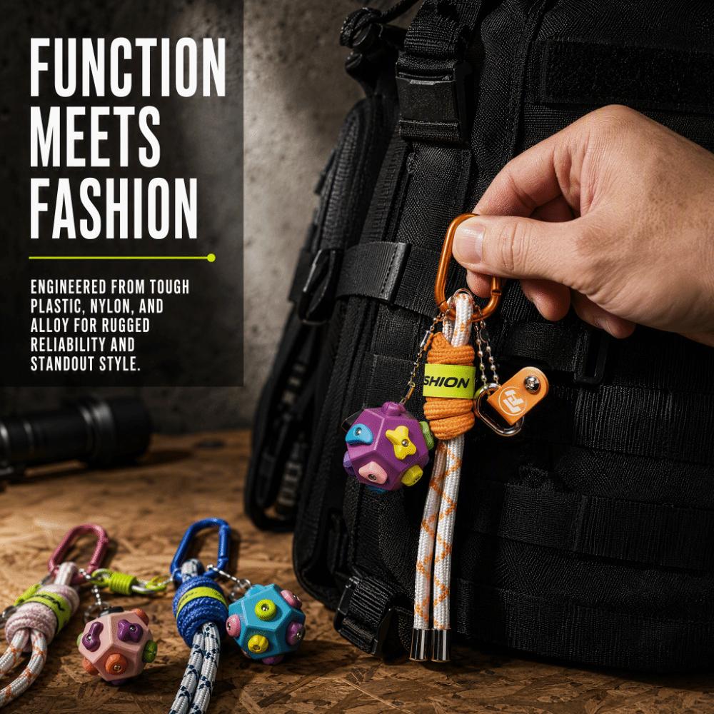 Colorful Climbing Series Bag Pendant Creative Climbing Equipment Keyring Climbing Enthusiast