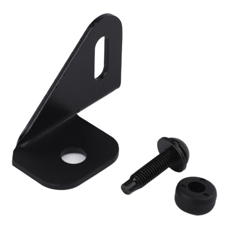 Radio Antenna Holder Left Side Mount Made Of Quality Materials Metal Construction Single Piece Kit Practical Design