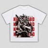 Unisex Black Demon Slayer Kokushibo Anime Graphic T-Shirt, Cool Streetwear Comic Art Casual T-shirt