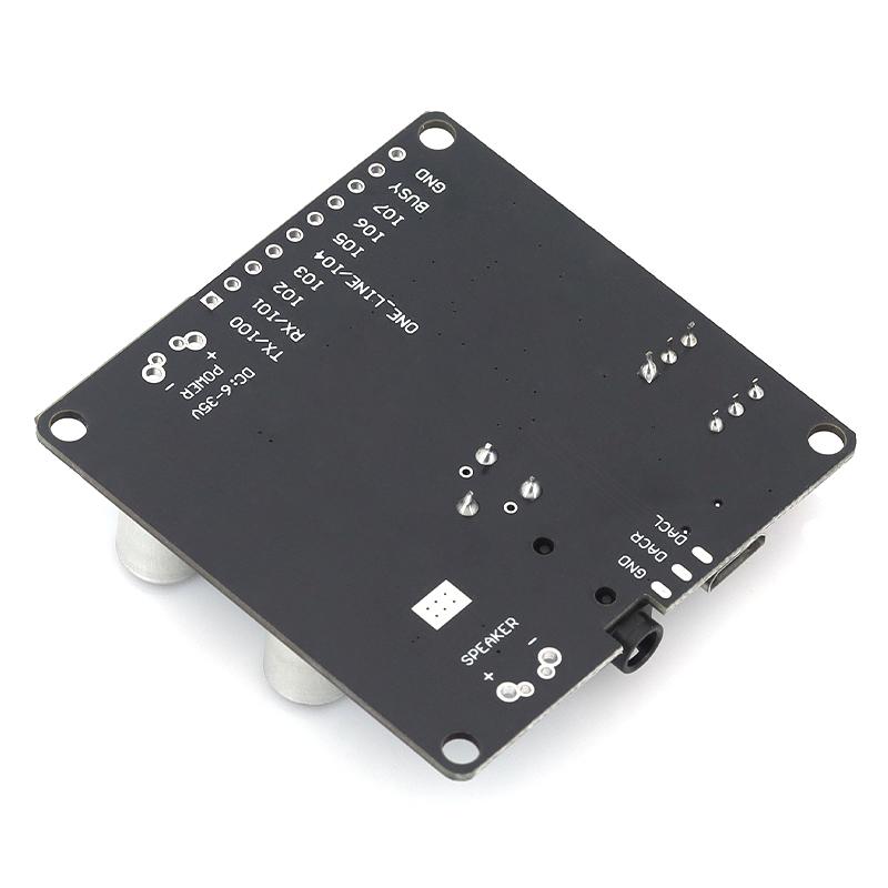 12V/24V DY-HV8F voice playback module triggers one-to-one serial port control to play 10W/20W voice module HV8F
