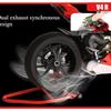 Для Ducati V4s Эффект дыма при запуске зажигания 1:6 Панигале сплав мотоцикл модель симуляции большой декоративный элемент