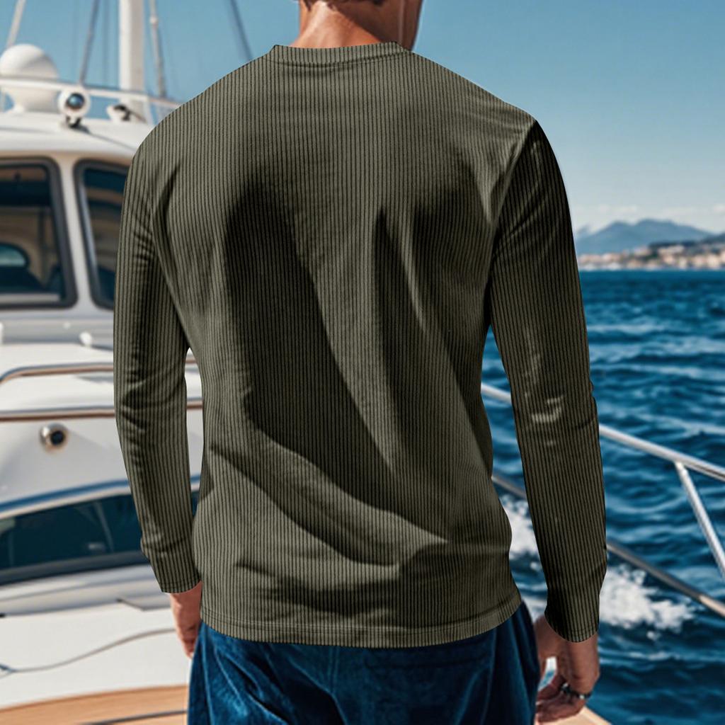 Men Casual Quilted Comfy Streetwear Pullover Lightweight Trendy