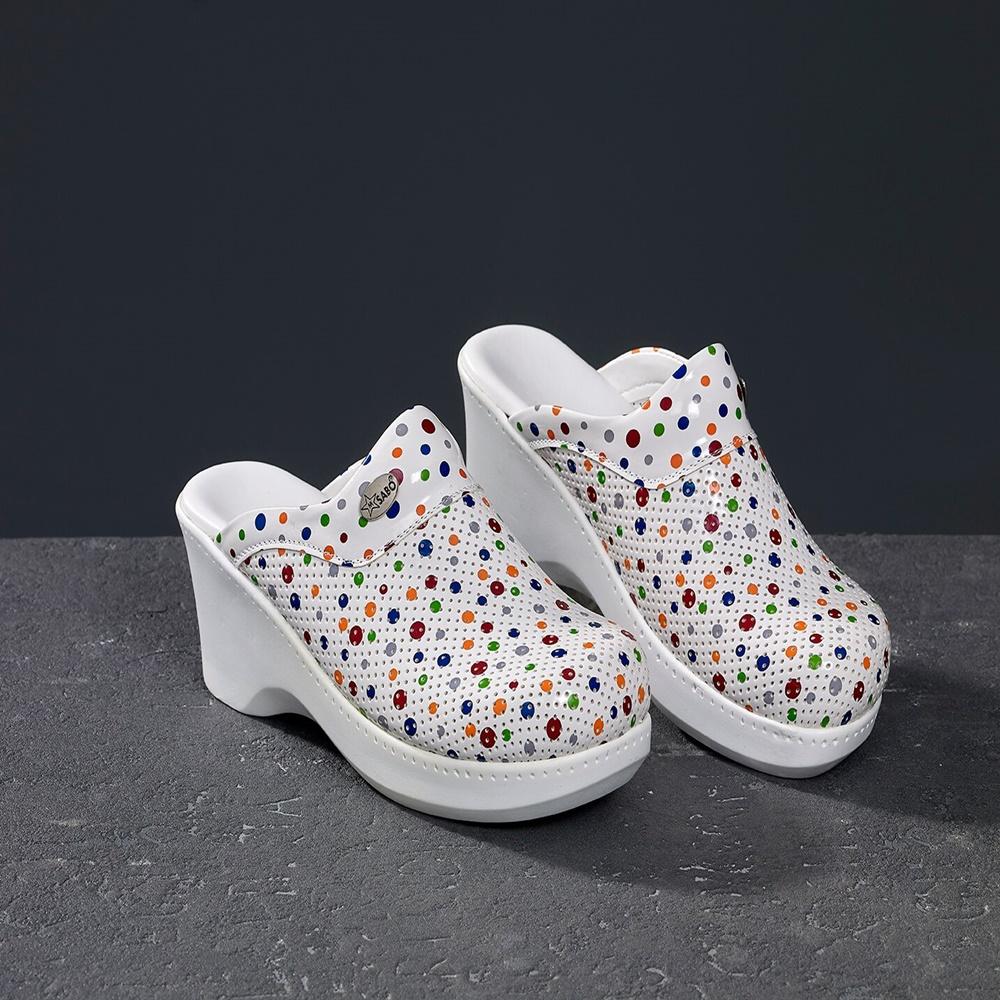 Ортопедические женские медицинские сабо — противоскользящие, удобные