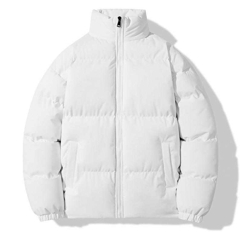 Осенне-зимняя хлопковая одежда Мужские осенне-зимние модные брендовые теплые хлопковые куртки Разноцветные парные хлопковые куртки