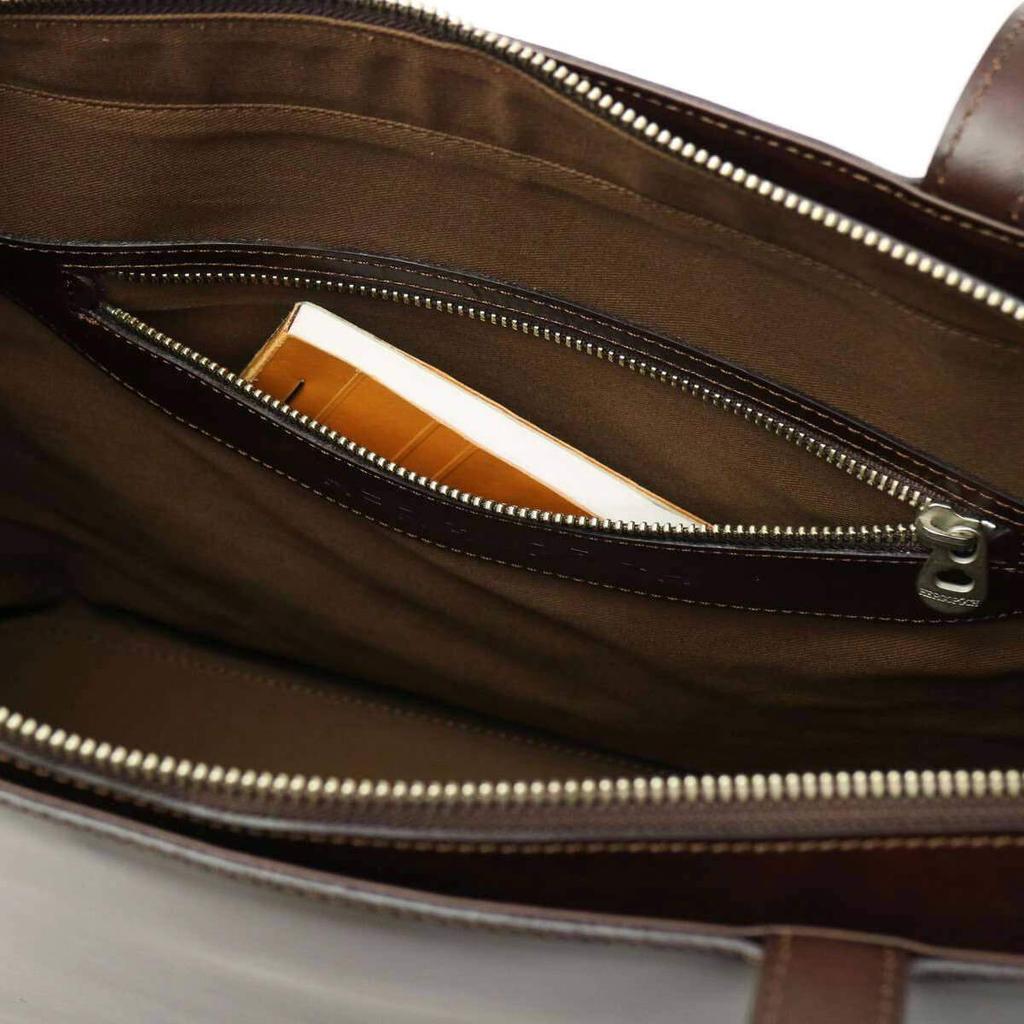 Сумка-тоут коричневая [Ergopok] 06-TTM мужская