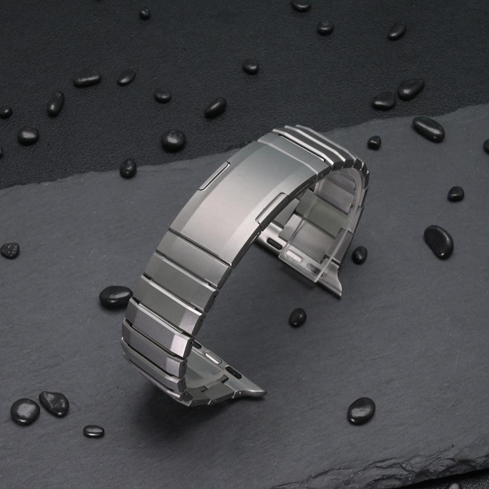Stainless Steel Band for Apple Watch Ultra 2 49mm 46mm 45mm 44mm 42mm 41mm 40mm 38mm Quick Fit Straps For Iwatch 10 9 7 8 Se 6 5