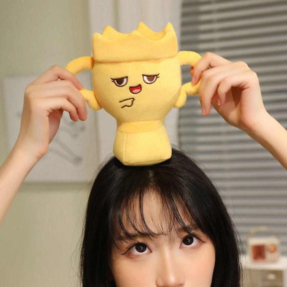 Simulation Champion Trophy Plush Toys Victory Trophy Victory Championship Plush Toys New Year
