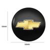 AABHE1 Car Wheel Center Hub Cap Badge Emblem Decal Wheel Sticker For Chevrolet Cruze Spark Captiva Suburban Camaro Malibu Silverado
