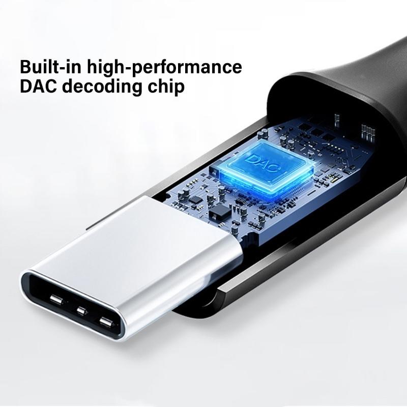 Кабель для наушников TYPE C Замена для наушников HD650 HD600 HD580 HD660S Кабель для декодирования звука